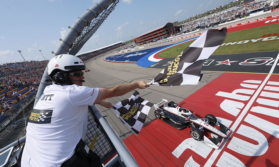 thumbnail for Newgarden Continues To Rule Ovals with Dominant Iowa Win