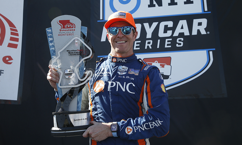 thumbnail for Dixon Overcomes Chaos To Win Wild Laguna Seca Finale