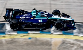 Thumbnail for Ericsson Climbs to Top Late as Sebring Test Finishes