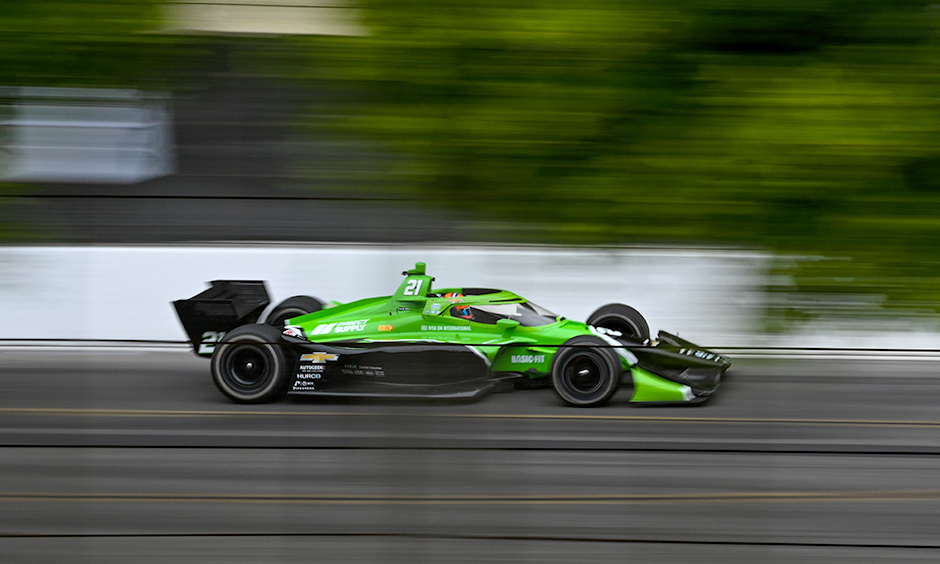 thumbnail for VeeKay, Grosjean 1-2 in Pre-Qualifying Practice at Barber