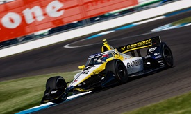 Thumbnail for Herta Quickest, Canapino Second in Opening Practice at IMS