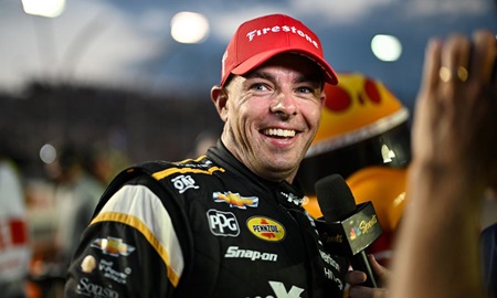 thumbnail for McLaughlin Scores Maiden Oval-Track Win at Iowa Speedway