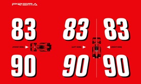 Thumbnail for PREMA Picks 83, 90 as Car Numbers for First Season in 2025