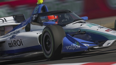 thumbnail for Rinus VeeKay Proves Easy Fit with Coyne in St. Pete Top-10 Finish