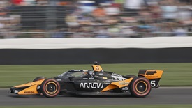 Thumbnail for Podium Finishers Pato O’Ward, Will Power Search for Path To Stop Palou