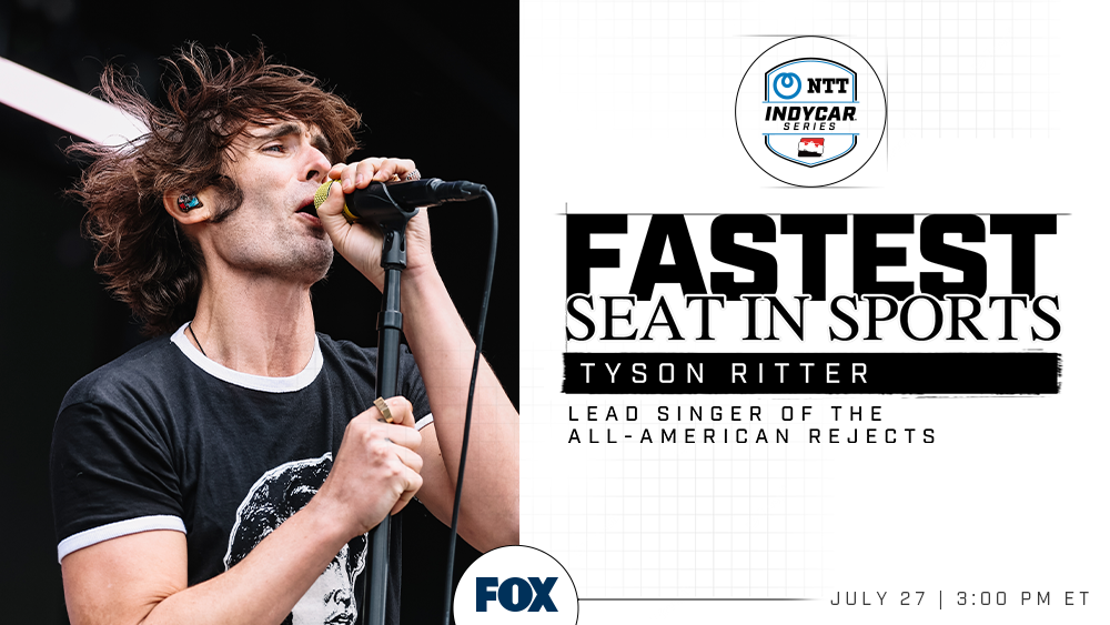 thumbnail for All-American Rejects' Tyson Ritter to Ride in Fastest Seat in Sports