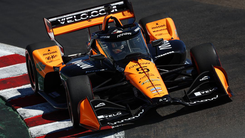 thumbnail for Pato O'Ward Still Fast, Leads First Practice at Laguna Seca