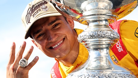 thumbnail for No. 1: Alex Palou Secures Legendary Status With Spectacular Season