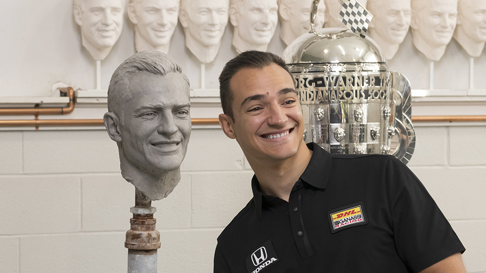 Palou Faces Reality of Racing Immortality With Visit to Studio