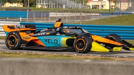 Thumbnail for Enzo Fittipaldi Happy To Help Arrow McLaren Dial In at Test