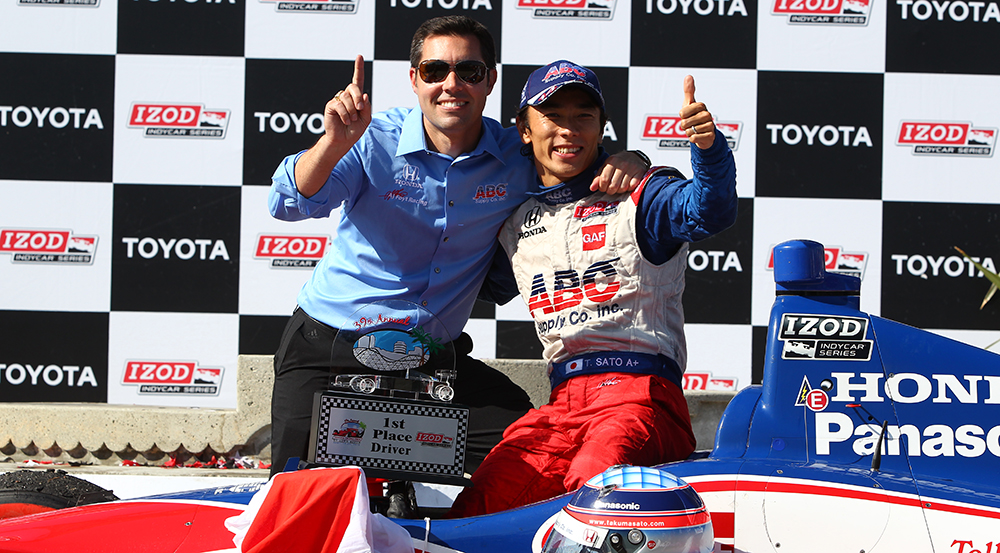 Larry Foyt Takuma Sato