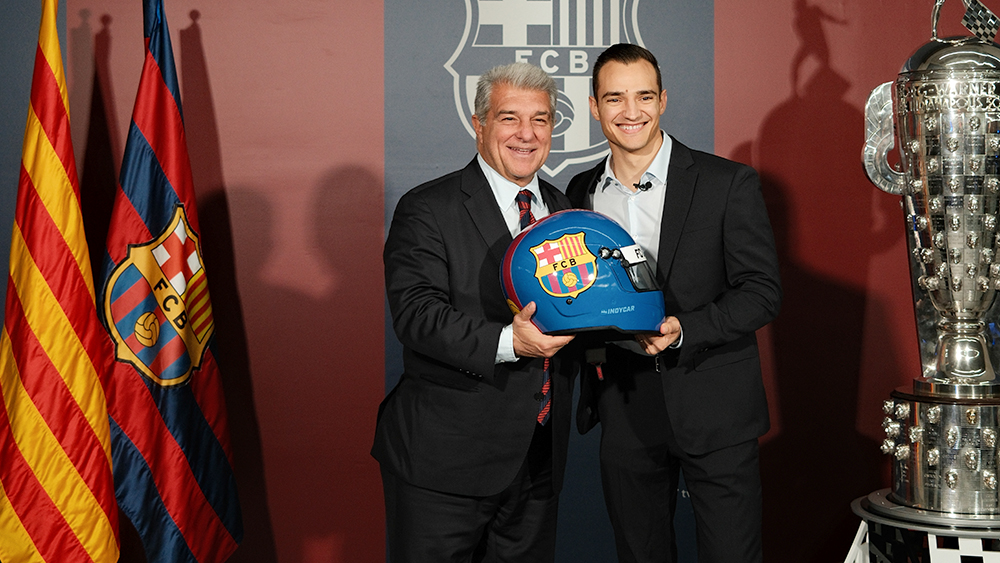 Palou Celebrates Indy 500 Win, INDYCAR Titles in Spain