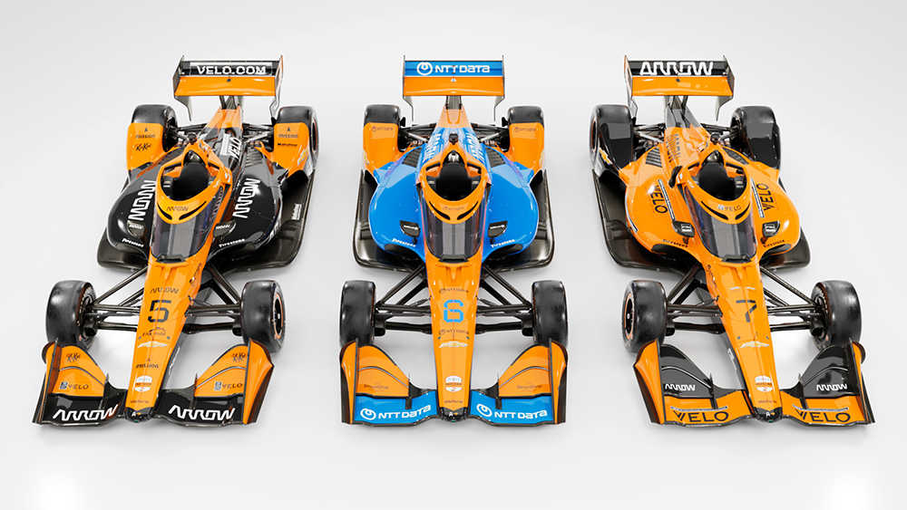 Arrow McLaren liveries