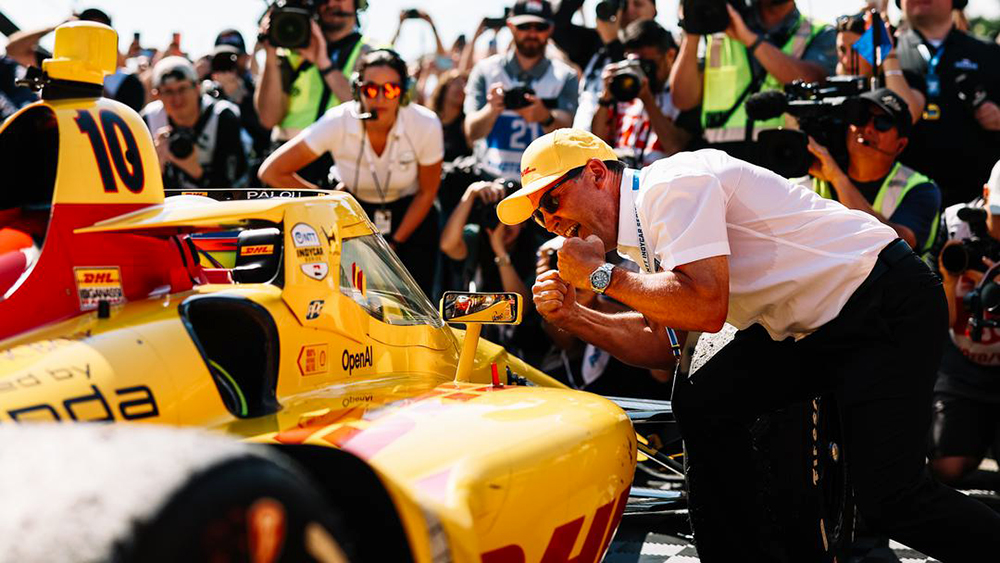 Alex Palou Barry Wanser 