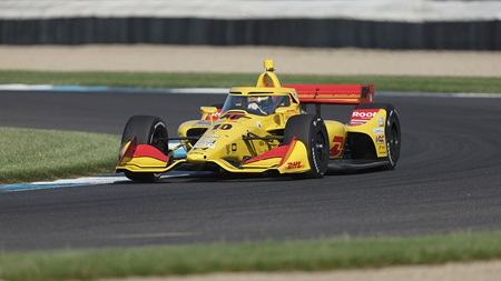 thumbnail for Alex Palou Stays Quickest in Second Sonsio Grand Prix Practice