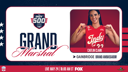 thumbnail for WNBA Superstar Caitlin Clark Named Indy 500 Grand Marshal
