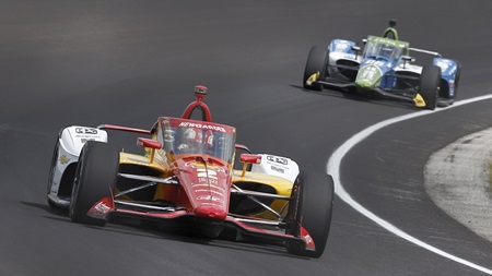 thumbnail for Josef Newgarden Paces Final ‘500’ Practice on Miller Lite Carb Day