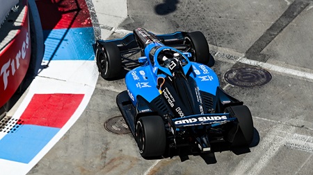 thumbnail for Kyle Kirkwood Leads Andretti 1-2 in Pre-Qualifying Practice at Detroit