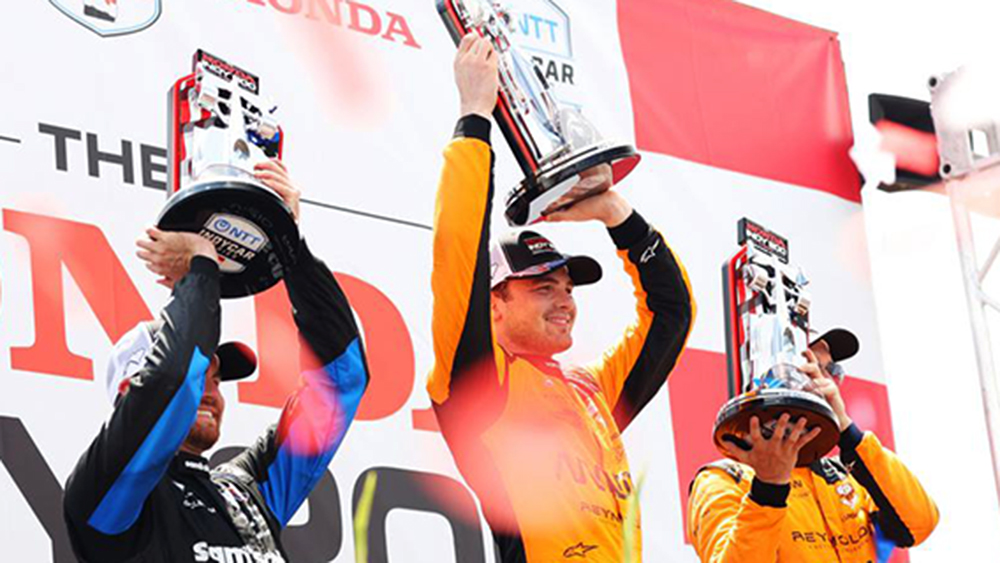 Pato O'Ward wins at Mid-Ohio