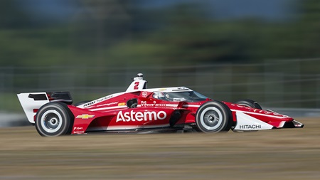 thumbnail for Josef Newgarden Leads Portland Warmup; Race at 4 P.M. ET