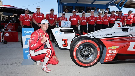 thumbnail for Scott McLaughlin Delivers Milestone Pole to Chevy at Laguna Seca