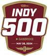 Logo for the 2024 Indianapolis 500