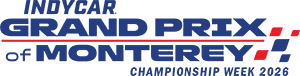 Logo for the 2026 INDYCAR Grand Prix of Monterey