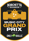 Logo for the Borchetta Bourbon Music City Grand Prix
