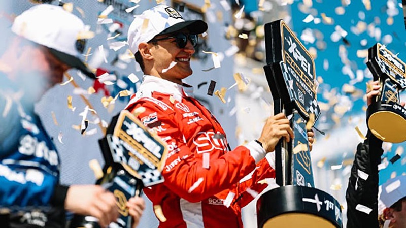 Alex Palou wins the 2025 XPEL Grand Prix at Road America