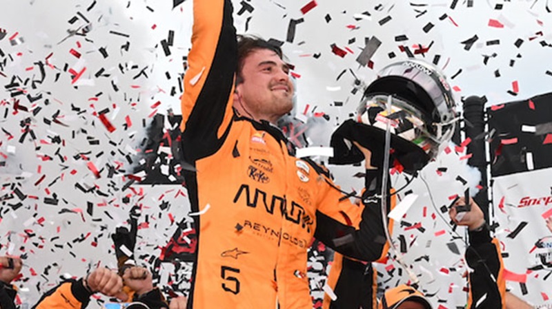 Pato O'Ward wins the 2026 Snap-on Makers and Fixers 250 at Milwaukee Mile