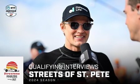 thumbnail for Qualification Interviews: Firestone Grand Prix of St. Petersburg