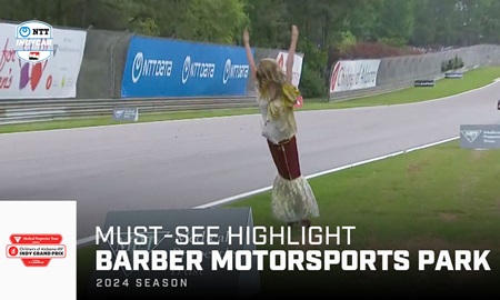 thumbnail for WEIRDEST Racing Moment Ever? Mannequin Falls Onto Track At Barber
