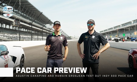 thumbnail for Pace Car Preview with Canapino and Grosjean for Indy 500