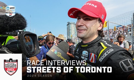 thumbnail for Drivers' Post-Race Reaction: Ontario Honda Dealers Indy Toronto