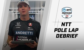 Thumbnail for Kyle Kirkwood Breaks Down his First NTT P1 Award on an Oval