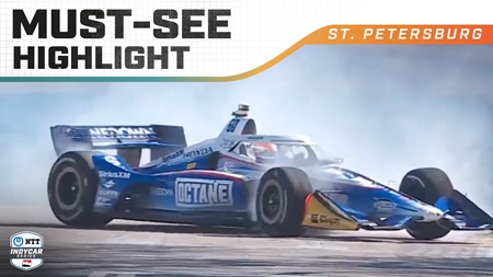 thumbnail for Felix Rosenqvist, Marcus Armstrong Pull Off Incredible Saves in St. Pete Practice