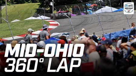 thumbnail for 360° Ridealong Through Mid-Ohio Sports Car Course