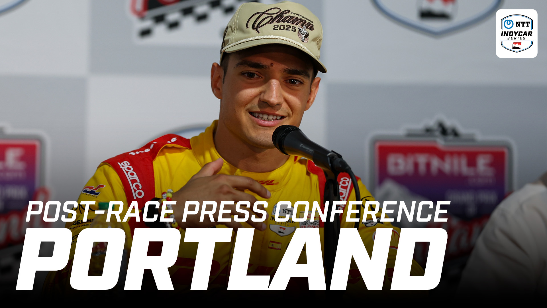 thumbnail for Post-Race Press Conference: 2025 BITNILE.COM Grand Prix of Portland