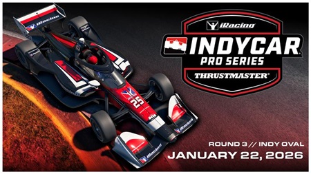 thumbnail for 2026 INDYCAR Thrustmaster iRacing Pro Series Indianapolis