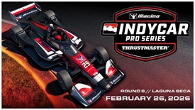 Thumbnail for 2026 INDYCAR Thrustmaster iRacing Pro Series Laguna Seca