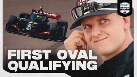 thumbnail for Mick Schumacher’s FIRST EVER Oval Qualifying