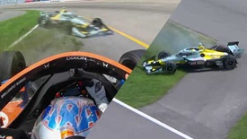 Thumbnail for  Dixon vs. Rossi Ends in Disaster at Nashville
